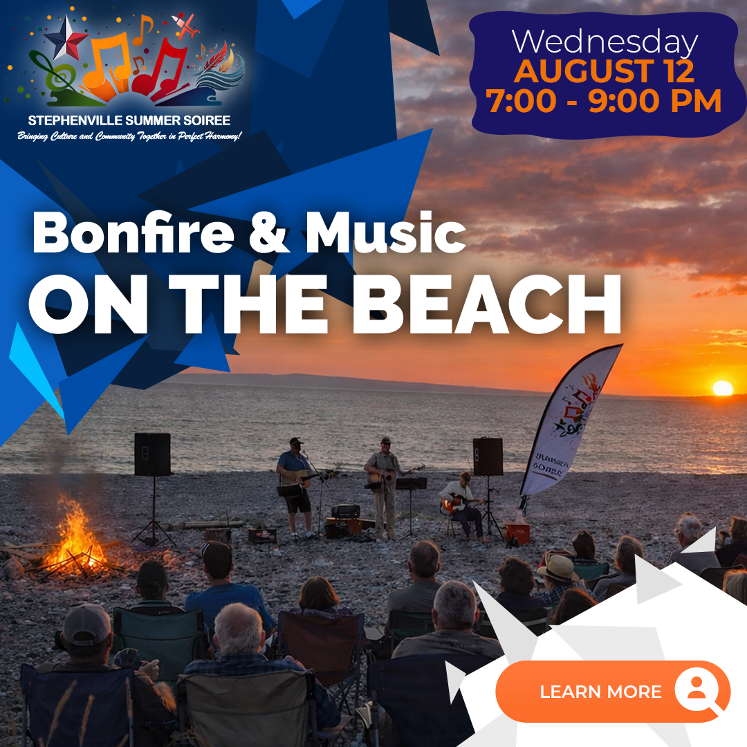 Bonfire and Music on the Beach August 12