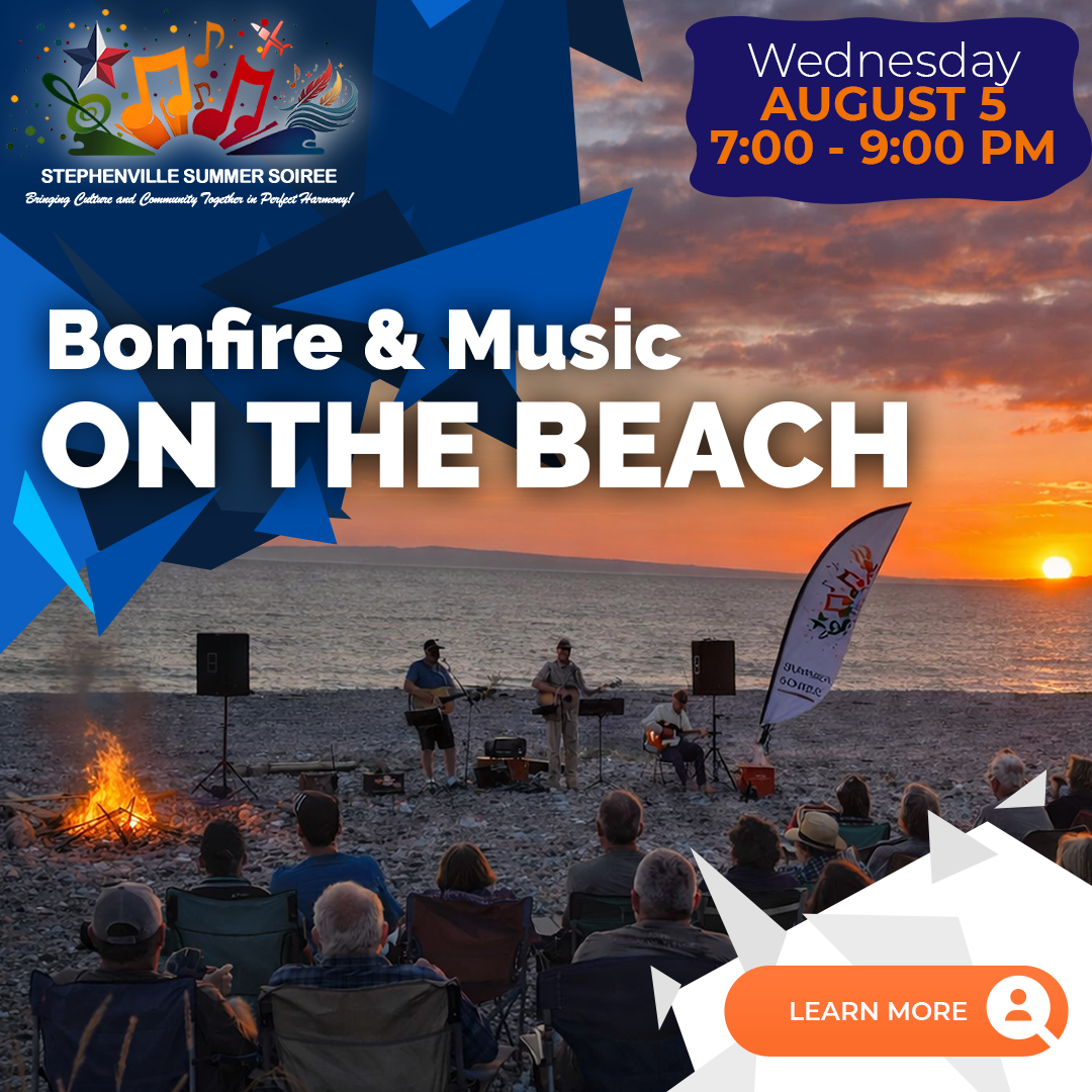 Bonfire and Music on the Beach August 5