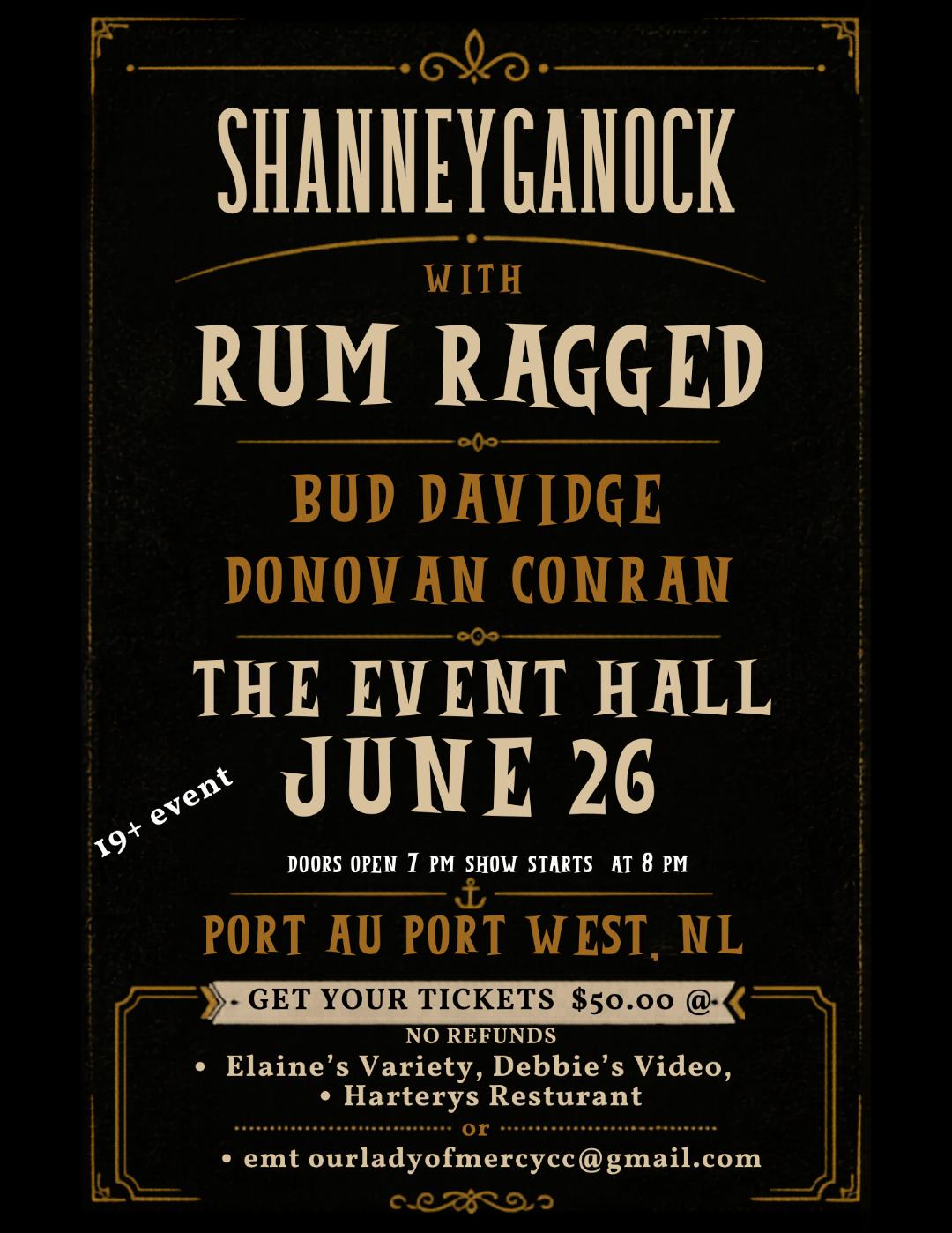 Shanneyganock With Rum Ragged